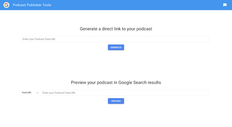 Google Podcast Preview
